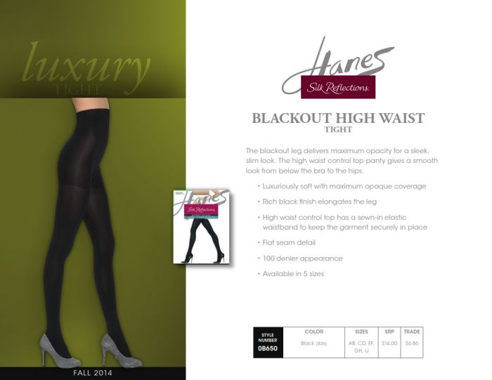 Hanes Hanes-hosiery-fall-2014-15  Hosiery Fall 2014 | Pantyhose Library